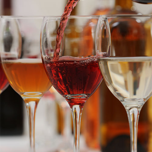 red and white organic and vegan wines from Ancre Hill Estate